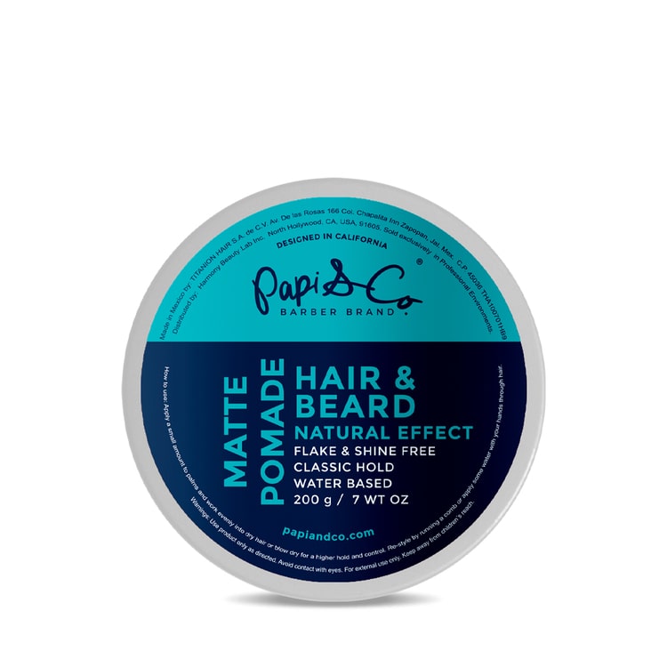 PAPI & CO	MATTE POMADE HAIR & BEARD	NATURAL EFFECT