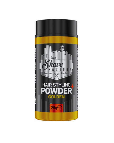 SHAVE FACTORY	HAIR STYLING POWDER	GOLDEN