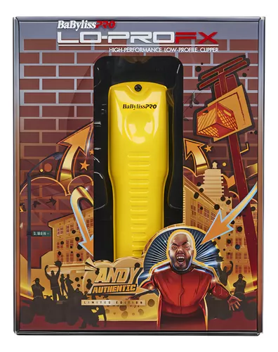BabylissPRO || Clipper Lo Pro Amarilla