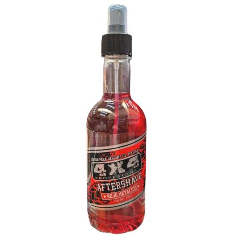 4x4 || After Shave - Rojo Metalico