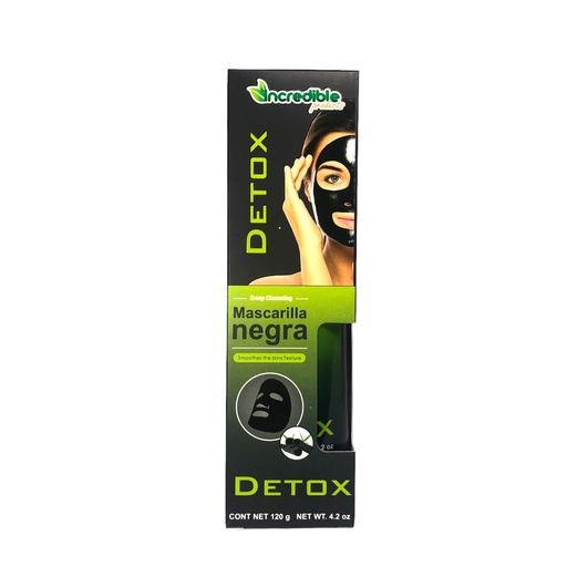 Detox || Mascarilla Negra