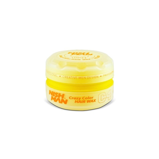 NISHMAN || PRETTY COLOR HAIR WAX YELLOW C4