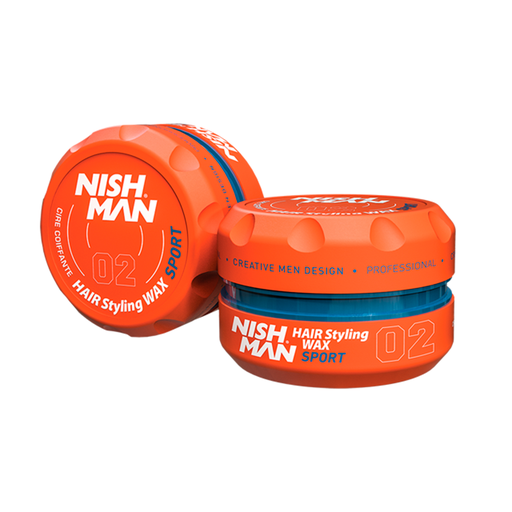 NISHMAN || HAIR STYLING WAX	#02 SPORT