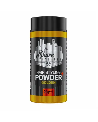 SHAVE FACTORY	HAIR STYLING POWDER	GOLDEN