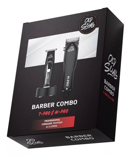 Old Scull || Combo Barber Black Old Scull
