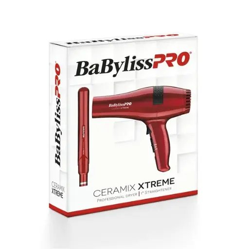 BabylissPRO || Combo Secadora + Plancha Babyliss