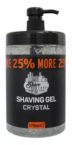 Shave Factory || Crystal Shaving Gel Shave Factory 1250ml