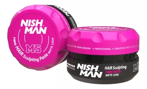 Nishman || HAIR SCULPTING PASTE M5 ROSA/NEGRO 100gr